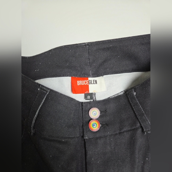 NWT BruceGlen Women's Printed Flare Jean Central Park Gradient 8 - Picture 5 of 8